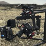 Red cameras in lanzarote